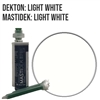 Light White 215 ML Mastidek Outdoor Cartridge Glue for Cosentino DEKTON&reg; Light White Surfaces