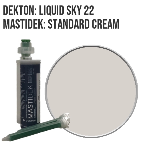 Liquid Sky 215 ML Mastidek Outdoor Cartridge Glue for Cosentino DEKTON&reg; Liquid Sky Surfaces