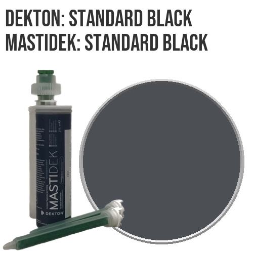 Standard Black 215 ML Mastidek Outdoor Cartridge Glue for Cosentino DEKTON&reg; Standard Black Surfaces