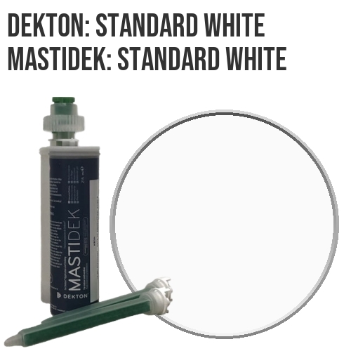 Standard White 215 ML Mastidek Outdoor Cartridge Glue for Cosentino DEKTON&reg; Standard White Surfaces